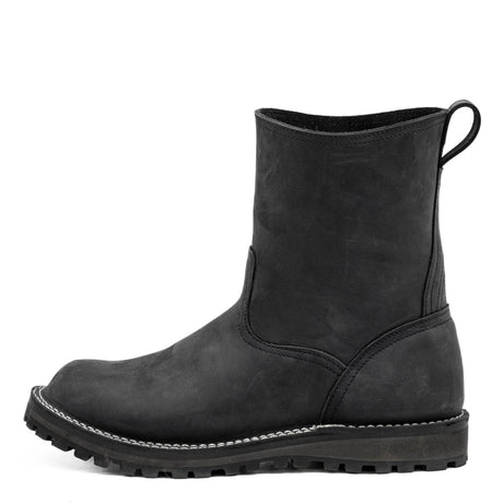 brown 8" wellington chore boot