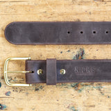 Quick Ship Classic Work Belt - 64 Mahogany