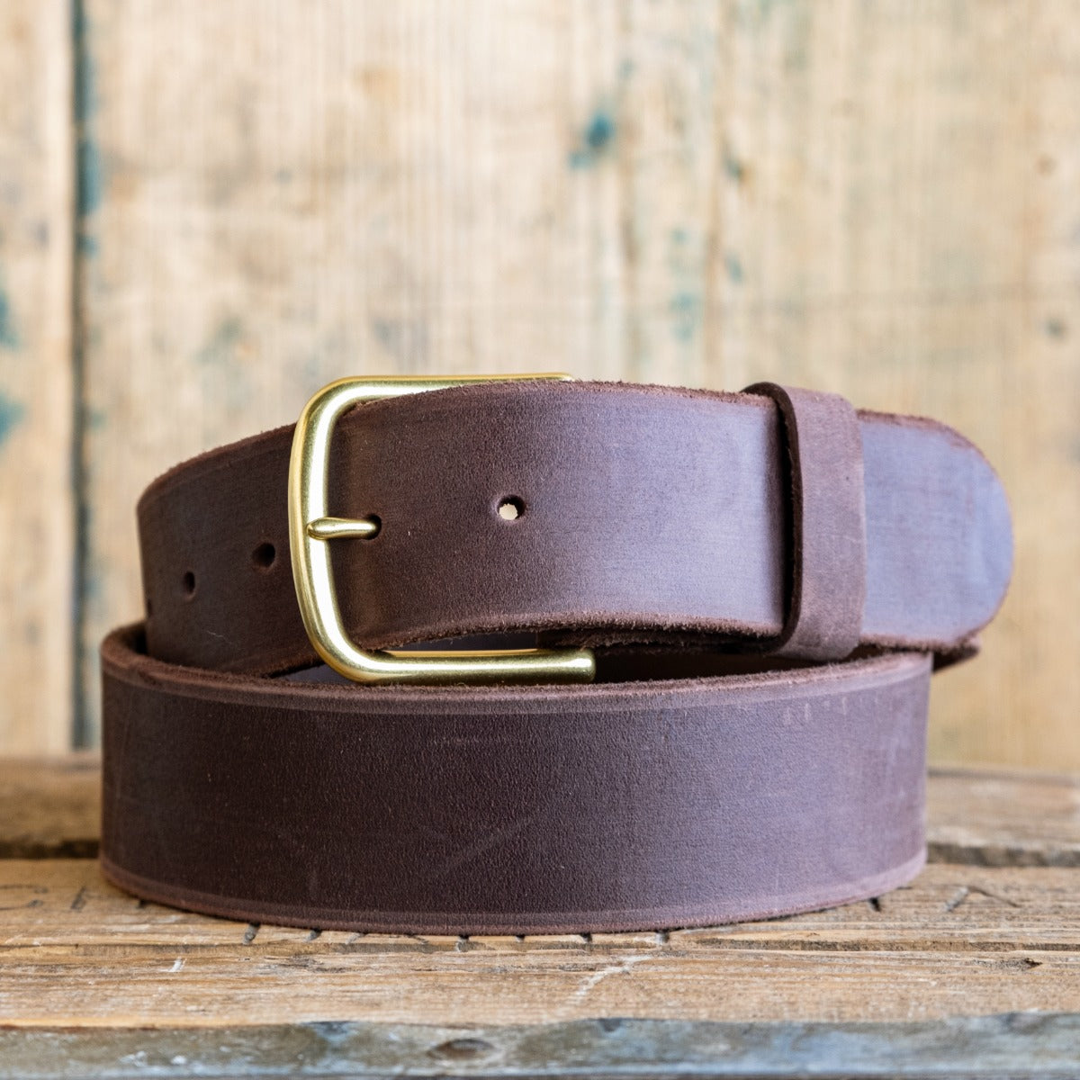 Quick Ship Classic Work Belt - 64 Mahogany