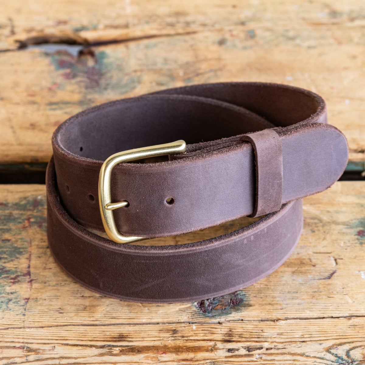 Quick Ship Classic Work Belt - 64 Mahogany