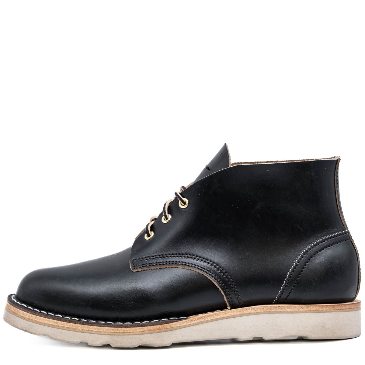 black low top chukka boot