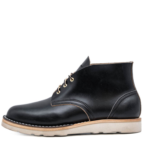 black low top chukka boot