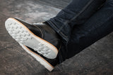 black low top chukka boot