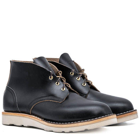 black low top chukka boot
