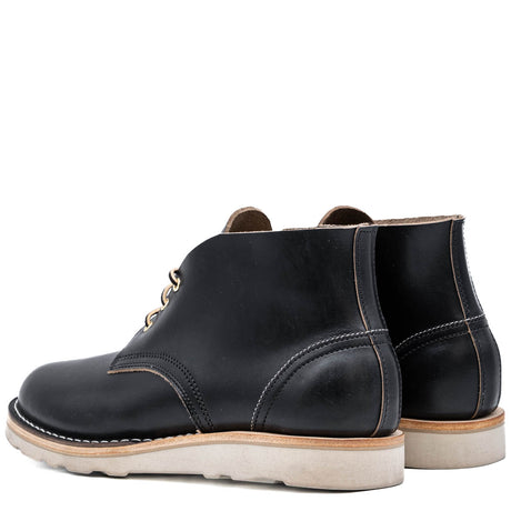 black low top chukka boot