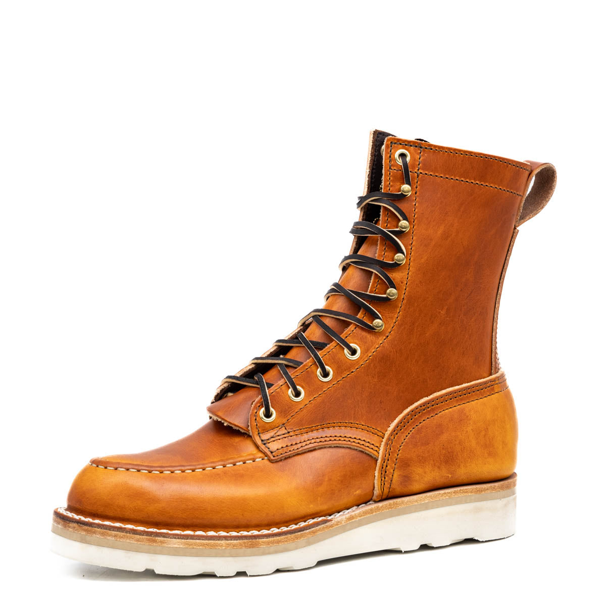 Moc Toe Wedge - W&C Veg Tan