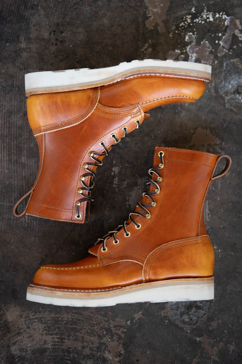 Moc Toe Wedge - W&C Veg Tan