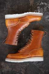 Moc Toe Wedge - W&C Veg Tan