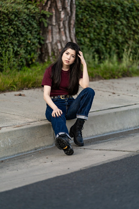 Becca in black