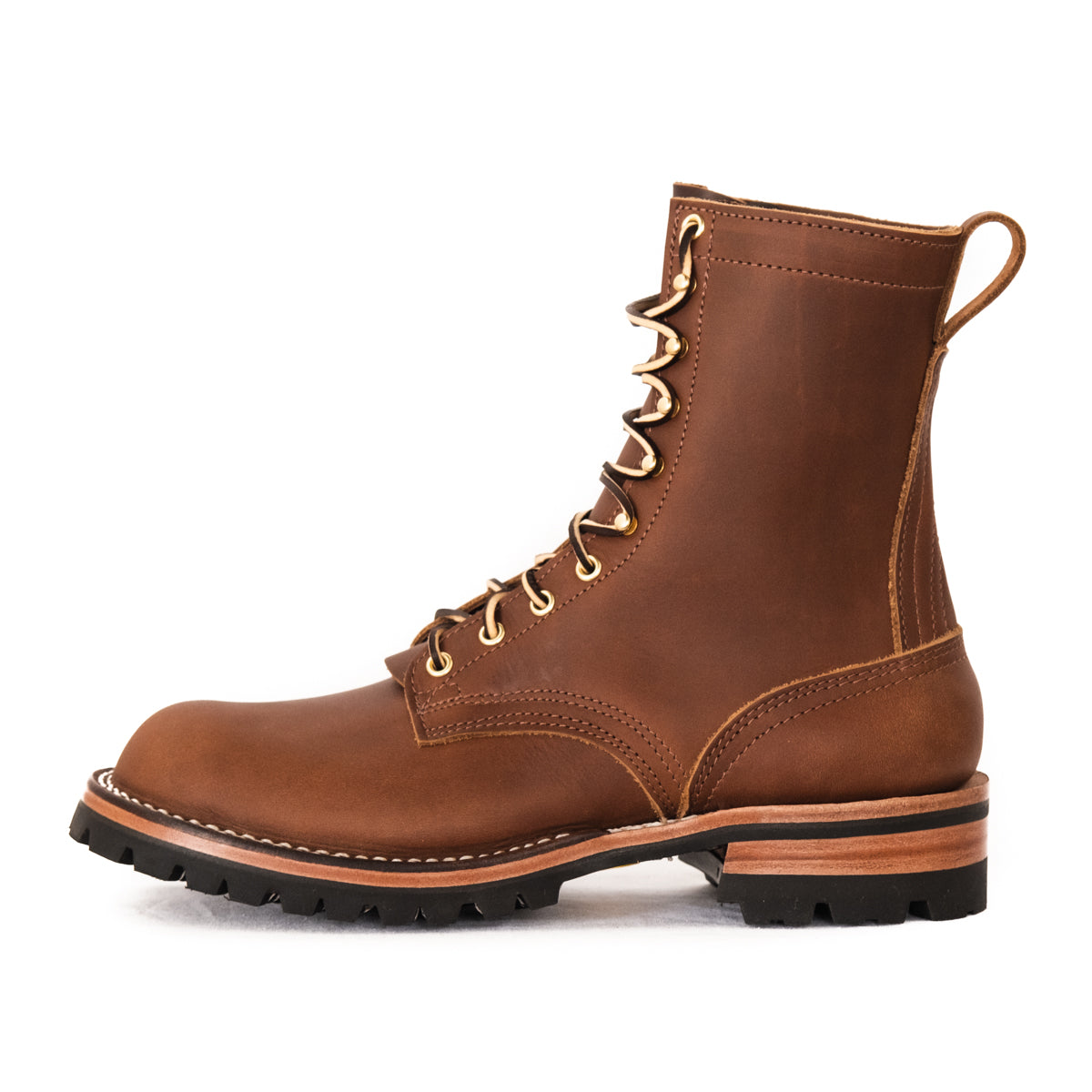 Overlander Quick Ship in brown waxed flesh