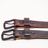 Casual Belt - Blackout Double Stuffed 10oz / Limited Run