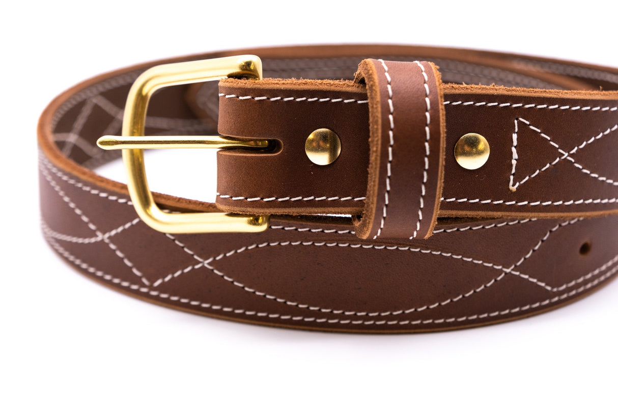 Nicks Western Gunslinger Belt 1964 Brown