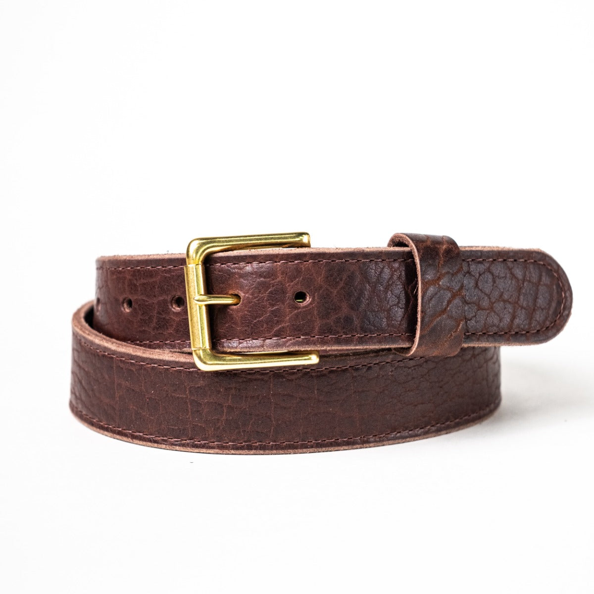 American Bison Heritage Belt - Walnut