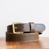 American Bison Heritage Belt - Olive