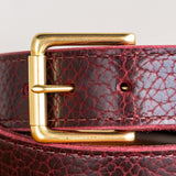 American Bison Heritage Belt - Oxblood