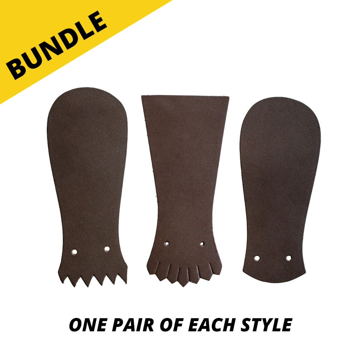 False Tongues/Kiltie Bundle - One Pair of Each Style