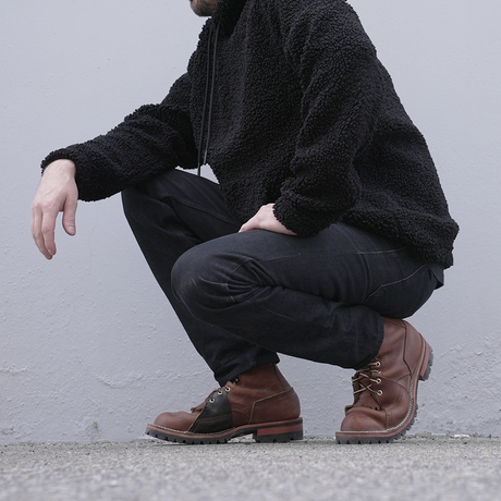 Nicks x Rose Anvil ND2 boots after a couple weeks of wear with black jeans.
