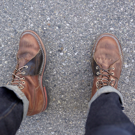 Nicks x Rose Anvil ND2 boots after a couple weeks of wear. 