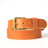 Heavy Duty Leather Work Belt - Tan Wickett & Craig English Bridle