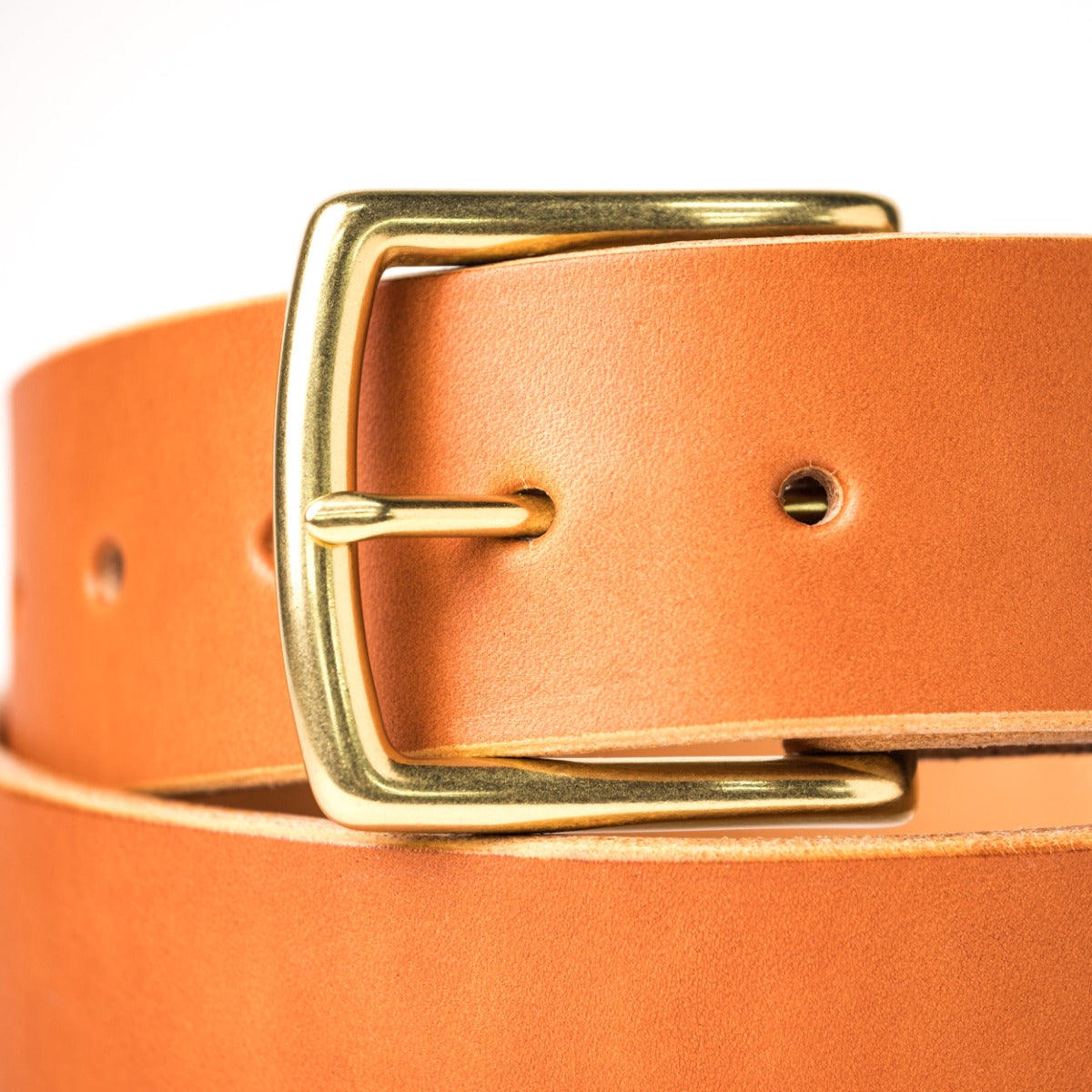 Heavy Duty Leather Work Belt - Tan Wickett & Craig English Bridle