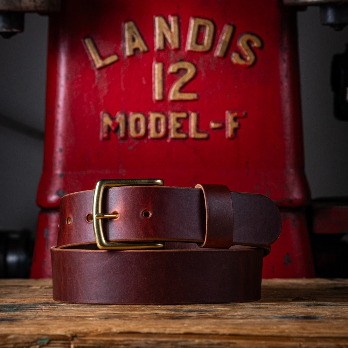 Heavy Duty Leather Work Belt - Tan Wickett & Craig Latigo