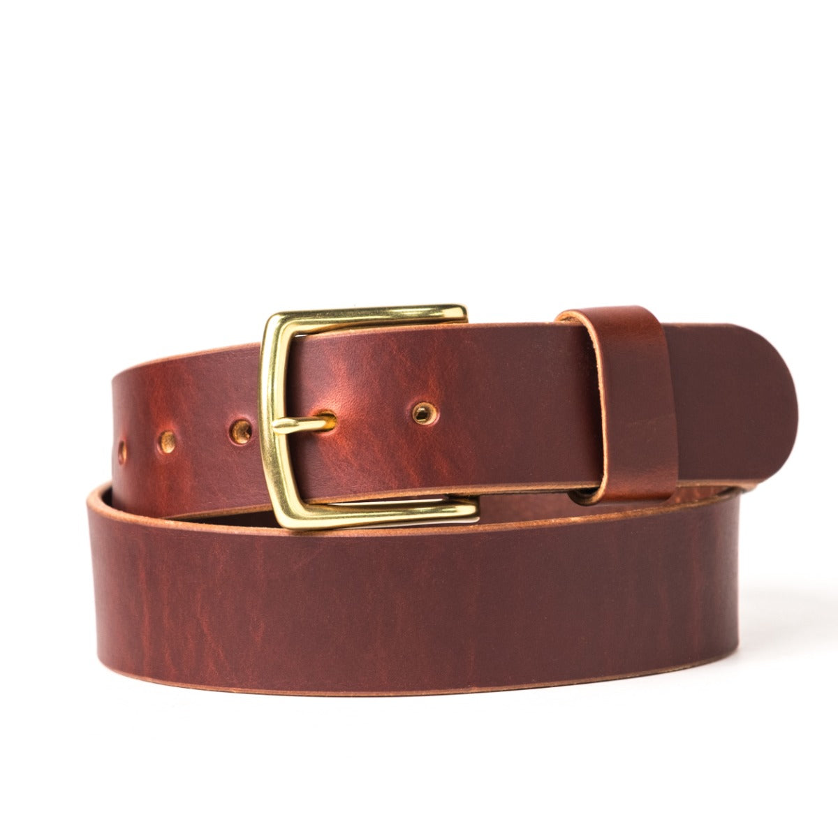 Heavy Duty Leather Work Belt - Tan Wickett & Craig Latigo