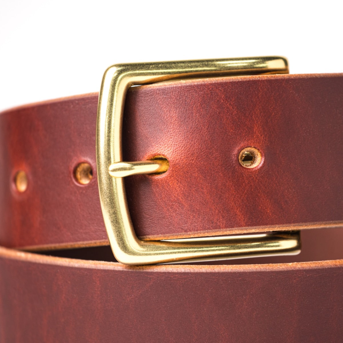 Heavy Duty Leather Work Belt - Tan Wickett & Craig Latigo