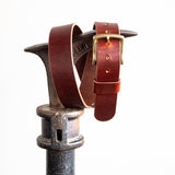 Heavy Duty Leather Work Belt - Tan Wickett & Craig Latigo