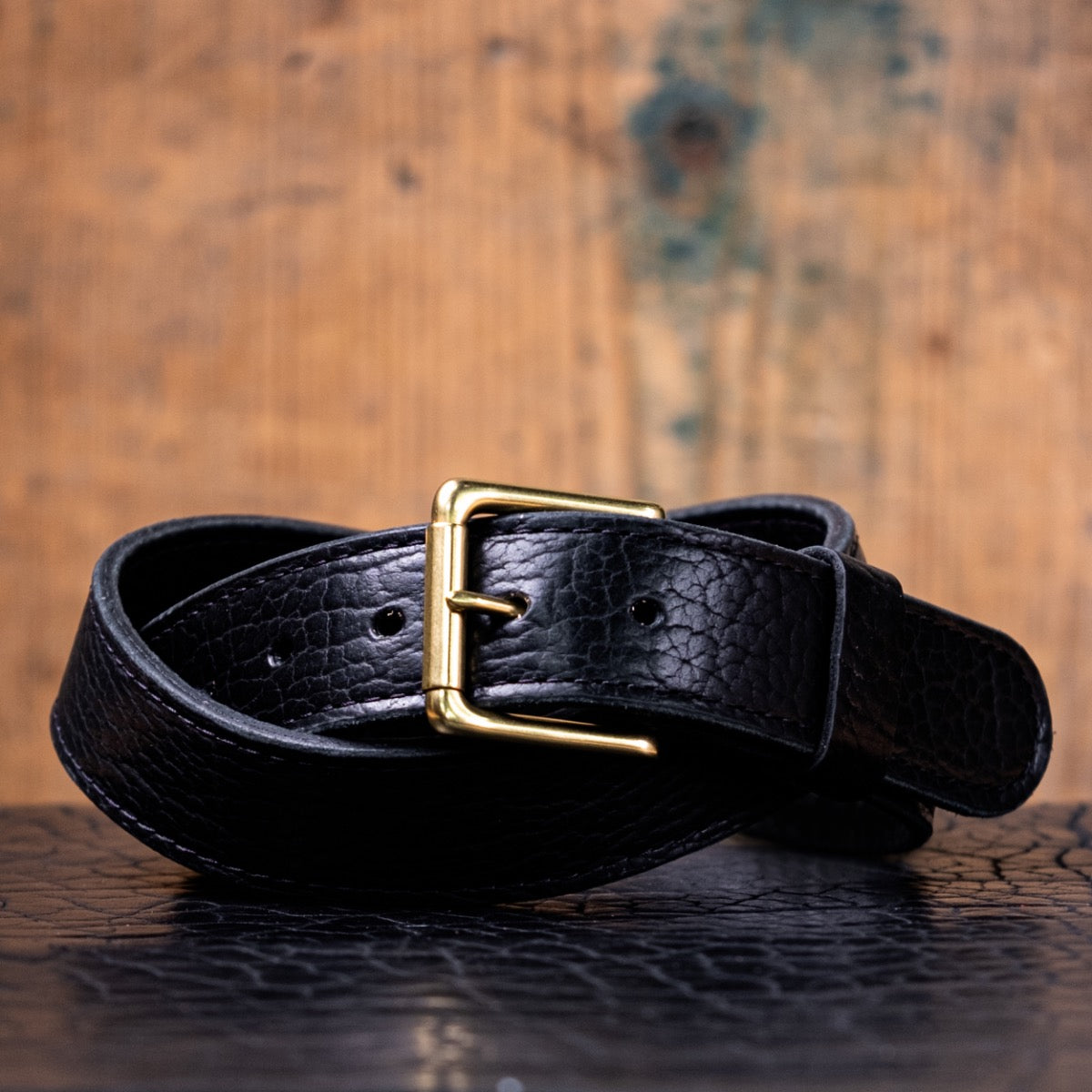 American Bison Heritage Belt - Black