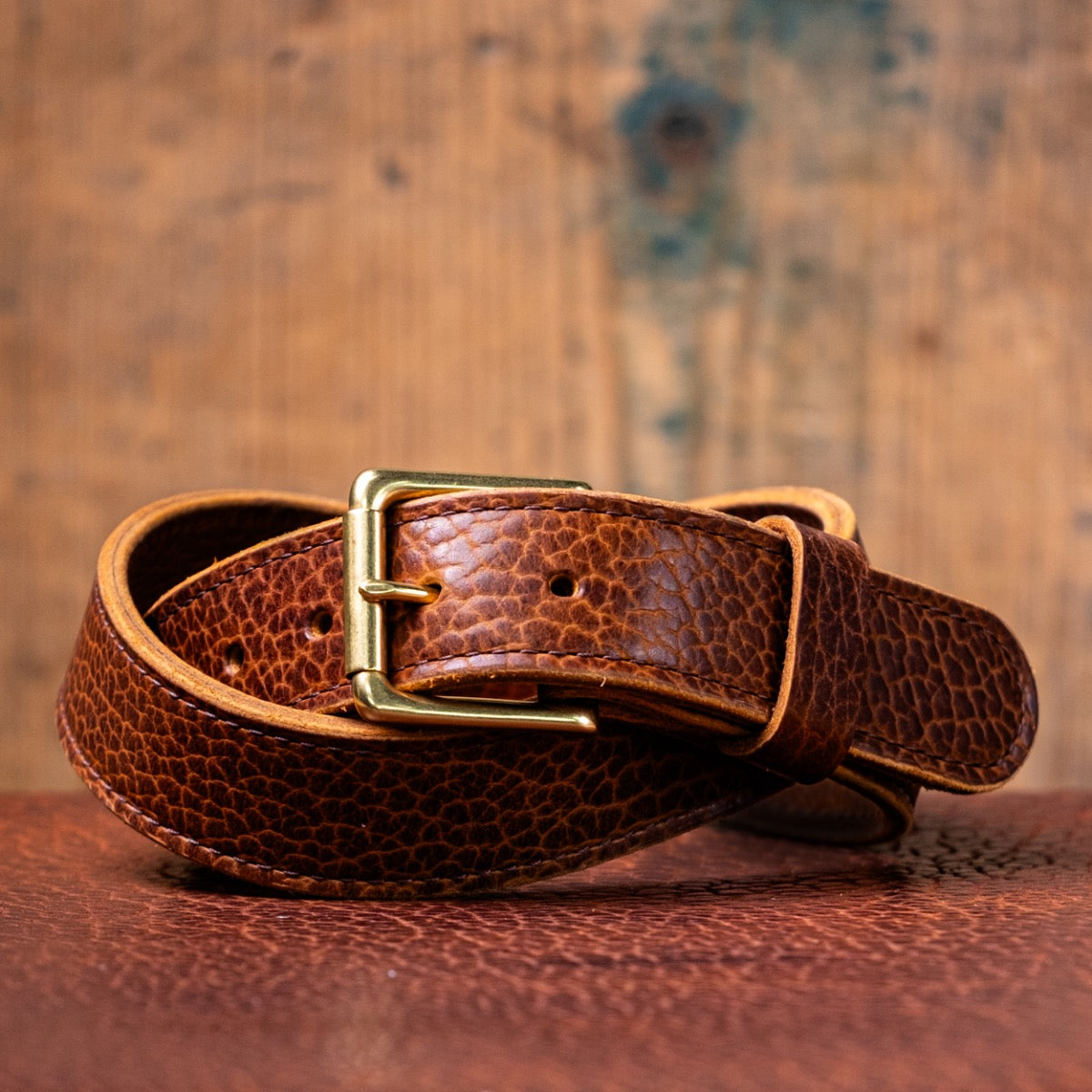 American Bison Heritage Belt - Brown
