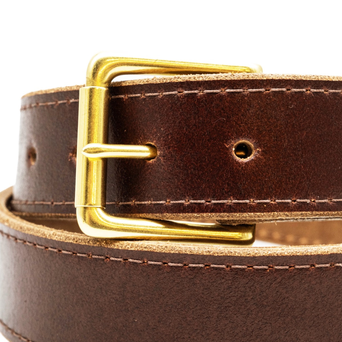 In-Stock Belt / Size 38/ 1.5" / Heritage Belt - Tan Waxed Flesh