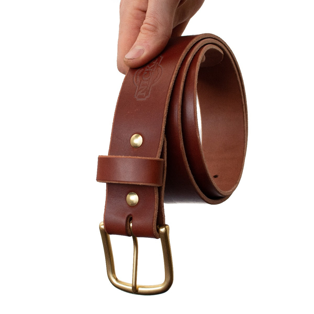 Heritage 1 3/4" Work Belt - Medium Brown 12-14oz