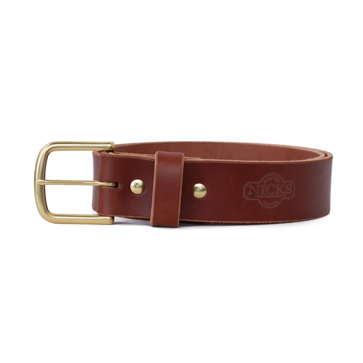 Heritage 1 3/4" Work Belt - Medium Brown 12-14oz