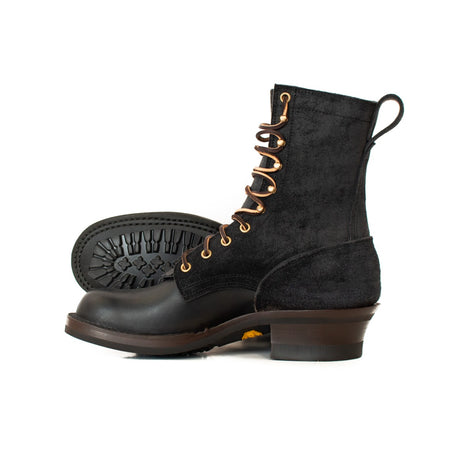Hooligan black roughout over smooth