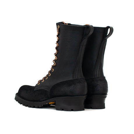 Hot shot in black smooth over roughout 