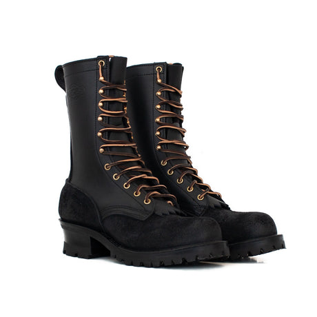 Hot shot in black smooth over roughout 