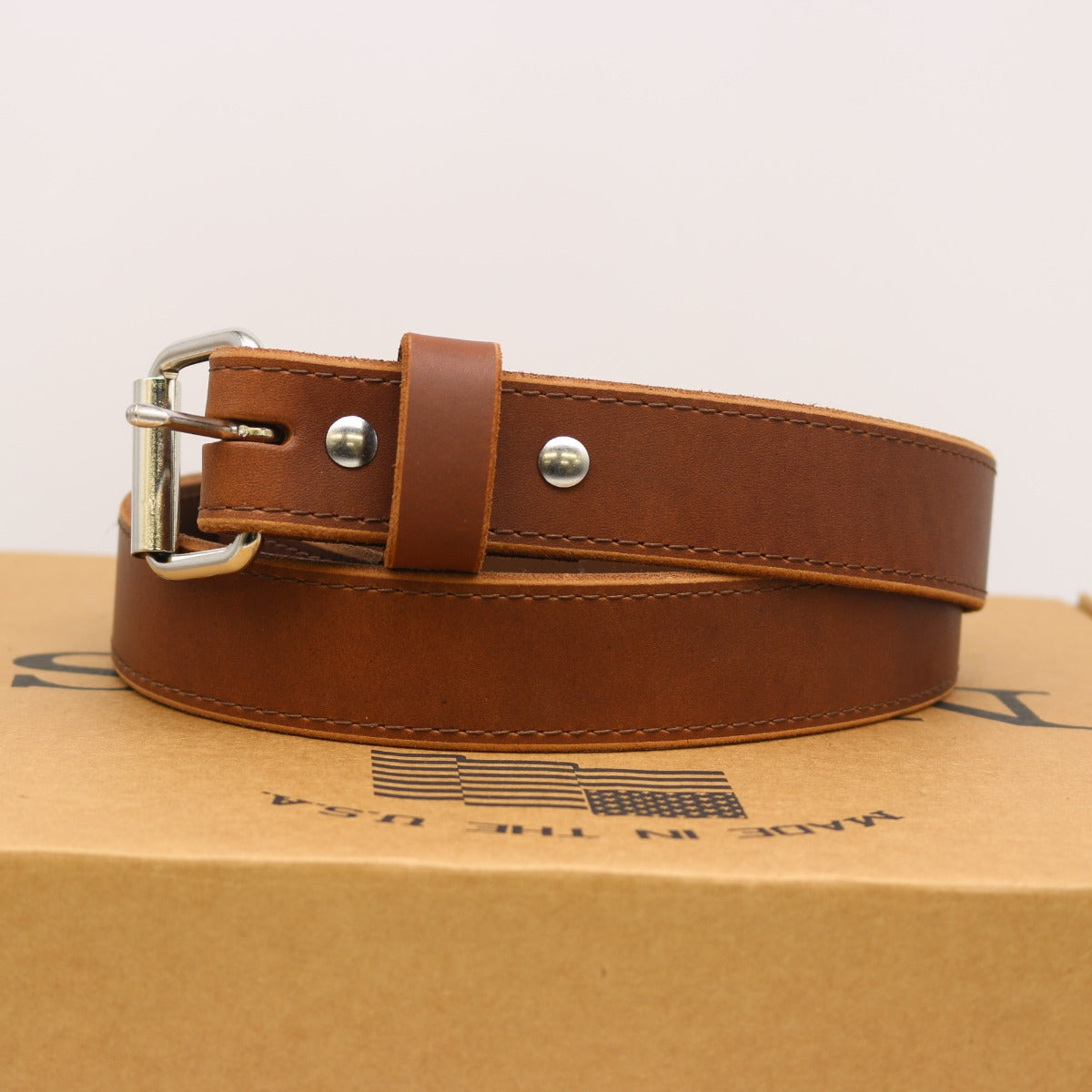 Stitched Work Belt 42" - Ready To Wear!