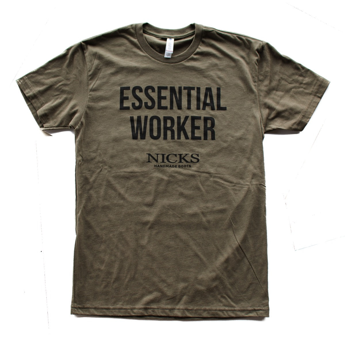 Nicks Essential T-Shirt Military Green