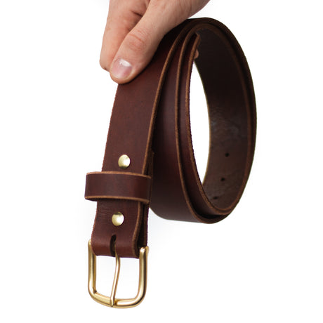 Men's Belt - Walnut Brown