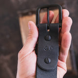 In Stock - Classic Work Belt / 1964 Blackout 1.5” / Waist Size 26 (Belt Size 30)