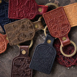 Nicks Vintage Leather Key Fob