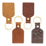 Nicks Vintage Leather Key Fob