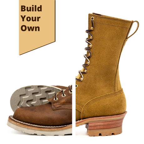 Nicks lace up work boot silhouette 