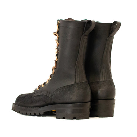 Lineman in black smooth over roughout 