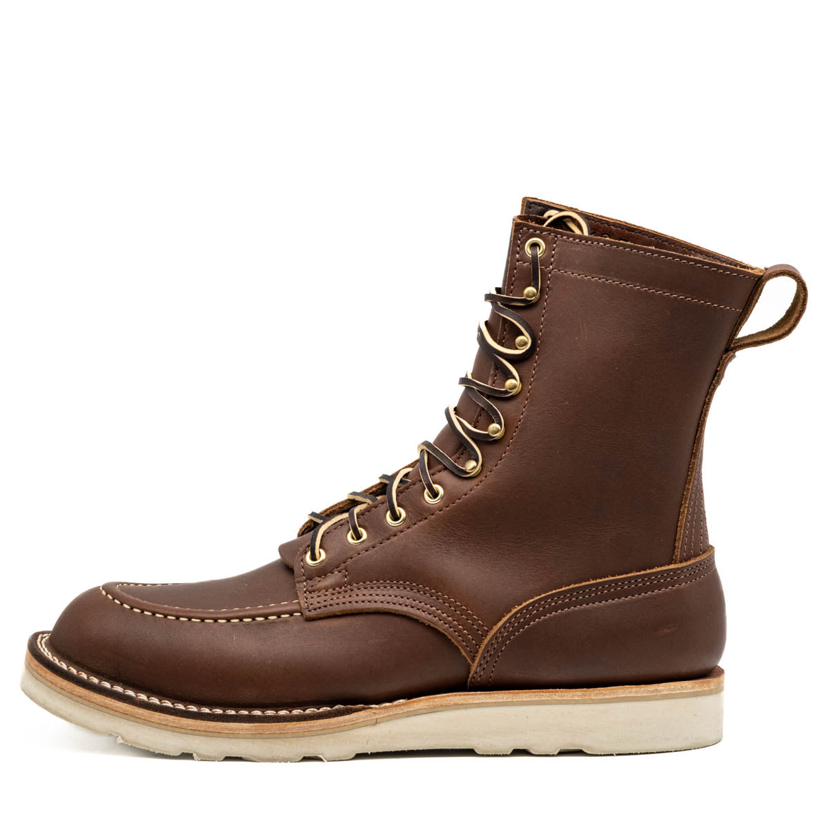 Moc Toe Wedge 1964 brown smooth