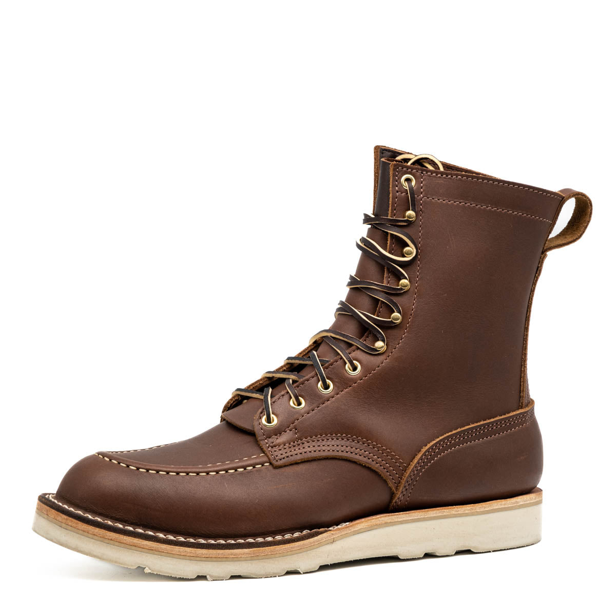 Moc Toe Wedge 1964 brown smooth