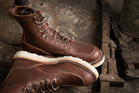 Moc Toe Wedge 1964 brown smooth