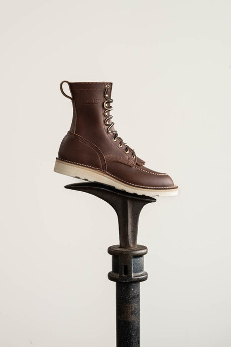 Moc Toe work boot in brown