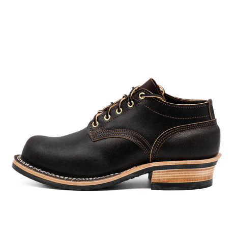 Audubon boot in brown waxed flesh