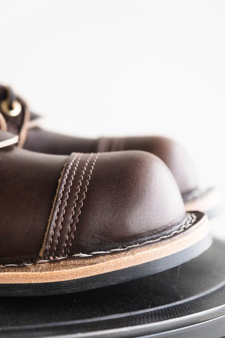 Anvil boot in brown cxl